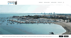 Desktop Screenshot of pensionlapuntica.com